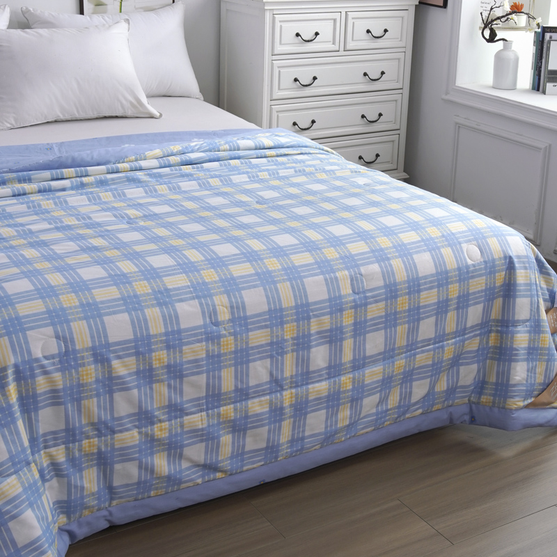 紫韵优享全棉抑菌被200*230CM（单位：床） 婴儿蓝 200*230